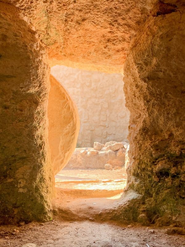 empty tomb of Jesus